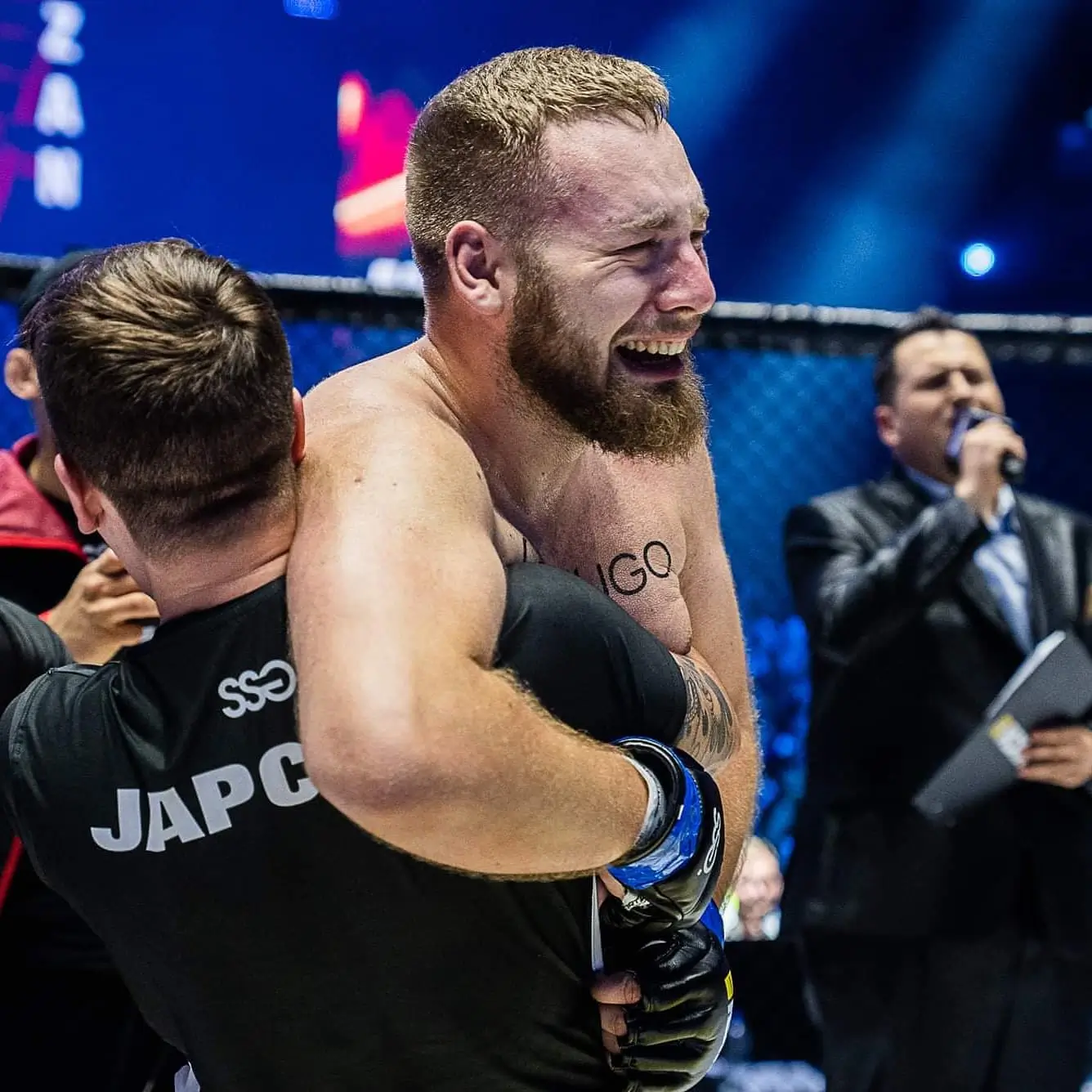 Japczan MMA High League win after fight